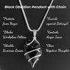 Black Obsidian Arrowhead Pendant – Symbol of Protection, Grounding, and Truth – Perfect for Unisex Wear - Scale Reference | Natural Obsidian Crystal Pendant for Evil Eye Protection & Negative Energy Shield