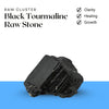 Black Tourmaline Raw Stone – Symbol of Protection, Grounding, and Purification – Perfect for Display