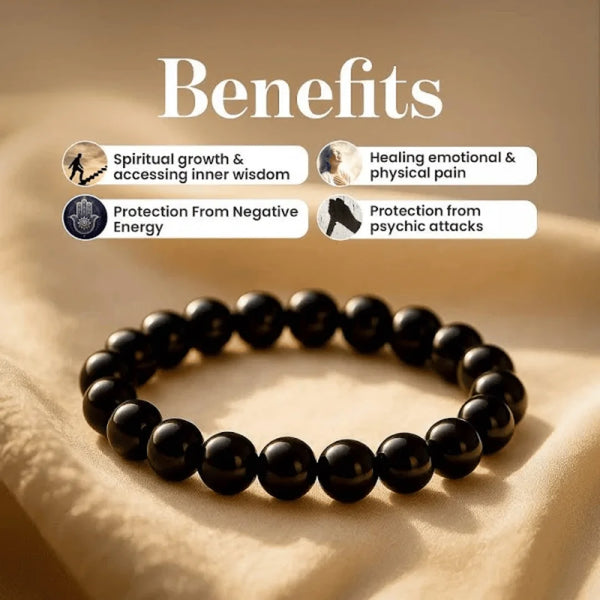 Benefits of a crystal bracelet including spiritual growth, emotional healing