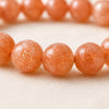 Close-up of authentic natural Carnelian showing crystal texture, colour and craftsmanship – carnelian bracelet for vitality motivation confidence and inner