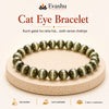 Authentic natural Cat Eye Bracelet for Sharp Intuition and Hidden Protection, shown as the main Evashu product view