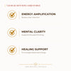 Clear Quartz Adjustable Ring benefits for focus and mental clarity, explained in an Evashu natural-crystal guide