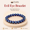 Authentic natural Evil Eye Bracelet for Nazar Protection and Positive Energy, shown as the main Evashu product view