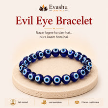 Load image into Gallery viewer, Authentic natural Evil Eye Bracelet for Nazar Protection and Positive Energy, shown as the main Evashu product view

