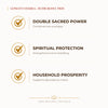 Gomati Chakra + Rudraksha Rudraksha benefits for wealth attraction and prosperity intention, explained in an Evashu natural-crystal guide