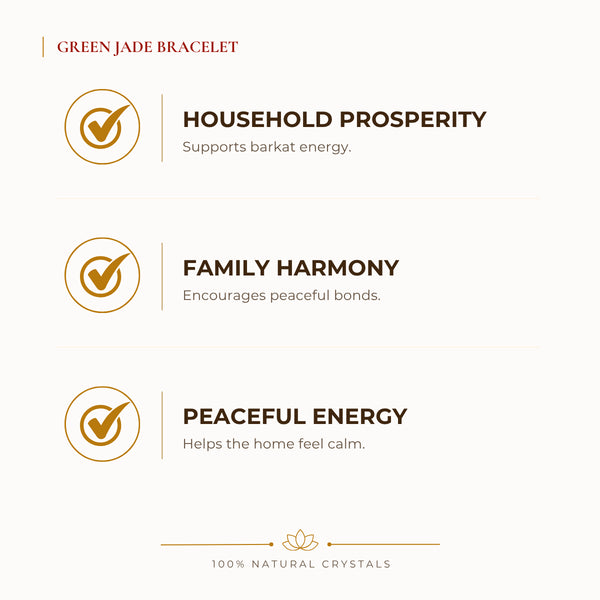 Green Jade Bracelet benefits for calm mind and stress relief, explained in an Evashu natural-crystal guide