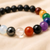 Close-up of authentic natural Navratna showing crystal texture, colour and craftsmanship