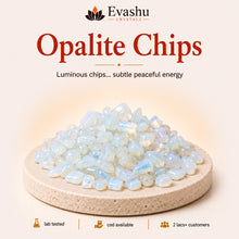Load image into Gallery viewer, Authentic natural Opalite Chips for Inner Peace and Life Transition, shown as the main Evashu product view
