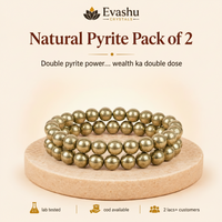 Certified Natural Pyrite Bracelet Pack - Wealth Retention & Protection