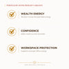Pyrite Raw Stone benefits for wealth attraction and prosperity intention, explained in an Evashu natural-crystal guide