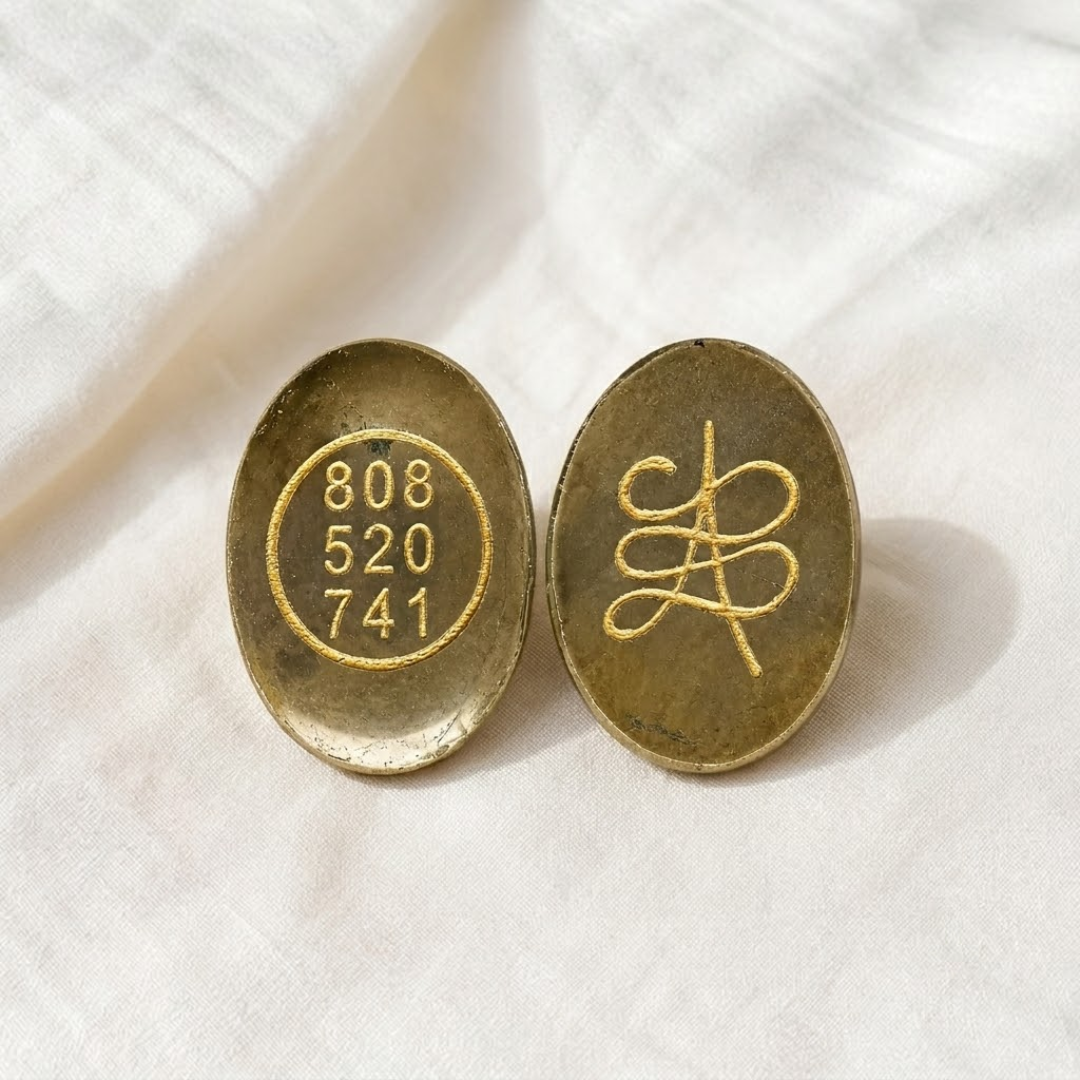 Evashu Pyrite Zibu Coin – product gallery view 4 of 7