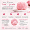 Additional Raw Rose Quartz Raw Stone benefit detail for love and relationship harmony