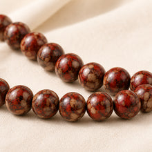 Load image into Gallery viewer, Close-up of authentic natural Picasso Jasper showing crystal texture, colour and craftsmanship
