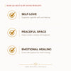 Rose Quartz Raw Stone benefits for calm mind and stress relief, explained in an Evashu natural-crystal guide