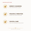 Selenite Raw Stone benefits for calm mind and stress relief, explained in an Evashu natural-crystal guide