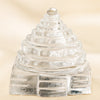 Close-up of authentic natural Clear Quartz and Sphatik showing crystal texture, colour and craftsmanship – sphatik shree yantra crystal wealth prosperity