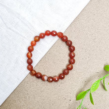 Load image into Gallery viewer, A collection of Red Sulemani Hakik bracelet showcasing different styles and sizes along with their Red Sulemani Hakik bracelet benefits.
