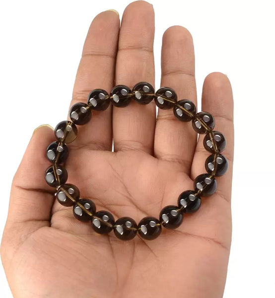 Grounding & Protection - Smoky Quartz Bracelet for calm, clear everyday wear