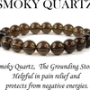 Grounding & Protection - Smoky Quartz Bracelet for calm, clear everyday wear
