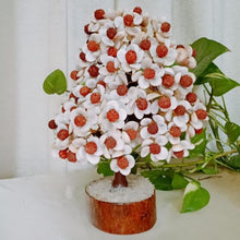Load image into Gallery viewer, Natural &amp; Original Gomti Chakra Crystal Tree – Wealth, Abundance &amp; Prosperity | Showpiece for Home &amp; Office - Packaging View | Natural Seven Chakra, Rudraksha Crystal Crystal Tree for Evil Eye Protection &amp; Negative Energy Shield
