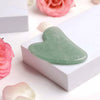 Green Aventurine Gua Sha – Symbol of Opportunity, Prosperity, and Growth – Perfect for Skincare - Lifestyle View | Natural Green Aventurine, Seven Chakra Crystal Raw Crystal for Wealth & Abundance