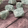 Green Aventurine Raw Stone – Symbol of Opportunity, Prosperity, and Growth – Perfect for Display - Lifestyle View | Natural Green Aventurine, Seven Chakra Crystal Ring for Wealth & Abundance