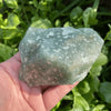 Green Aventurine Raw Stone – Symbol of Opportunity, Prosperity, and Growth – Perfect for Display - Side View | Natural Green Aventurine, Seven Chakra Crystal Ring for Wealth & Abundance