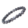 Protection & Intuition - Larvikite Bracelet for grounded clarity and inner steadiness - Lifestyle View | Natural Crystal Bracelet for Evil Eye Protection & Negative Energy Shield