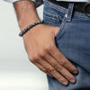 Protection & Intuition - Larvikite Bracelet for grounded clarity and inner steadiness - Packaging View | Natural Crystal Bracelet for Evil Eye Protection & Negative Energy Shield