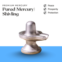 Parad (Mercury) Shivling – Symbol of Divine Energy, Prosperity, and Spiritual Awakening – Bringer of Purity and Power