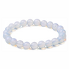 Positivity & Balance - Opal Bracelet for luminous everyday wear and inner harmony - Lifestyle View | Natural Crystal Bracelet for Evil Eye Protection & Negative Energy Shield