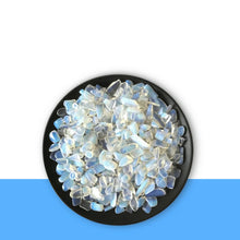 Load image into Gallery viewer, Opalite Chips Stone – Symbol of Clarity, Transition, and Inner Peace – Perfect for Decoration - Close Up Detail Texture | Raw Seven Chakra Crystal for Love &amp; Relationship Harmony
