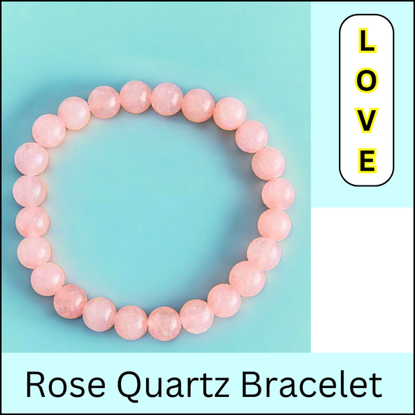 Pack of 4 Crystal Bracelets – Green Aventurine, Silver Hematite, Red Jasper & Rose Quartz | Growth & Balance - Lifestyle View | Natural Rose Quartz, Green Aventurine, Red Jasper Crystal Bracelet for Wealth & Abundance