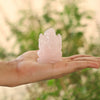 Rose Quartz Ganesh – Symbol of Love, Peace, and Emotional Healing – Bringer of Harmony and Compassion - Lifestyle View | Natural Rose Quartz, Seven Chakra Crystal Ring for Love & Relationship Harmony