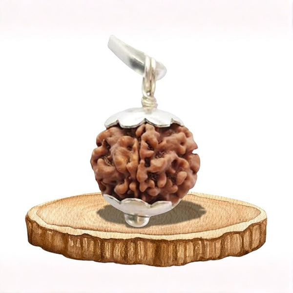 Round wooden table with smooth finish displayed on a plain white background.