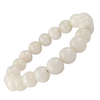 White Agate Crystal Bracelet – Peace, Clarity & Harmonizing Energy Jewellery - Lifestyle View | Natural Seven Chakra Crystal Bracelet for Evil Eye Protection & Negative Energy Shield