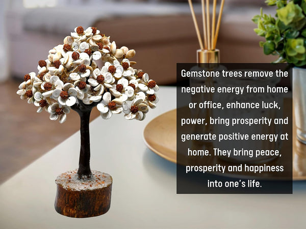 Gomati Chakra with Rudraksha Tree – 100 Beads | Positive Energy, Good Luck & Spiritual Growth for Home Décor