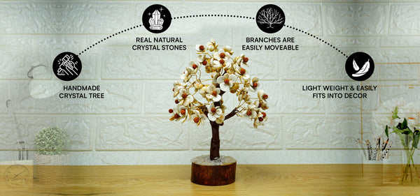 Gomati Chakra with Rudraksha Tree – 100 Beads | Positive Energy, Good Luck & Spiritual Growth for Home Décor