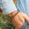 Natural Pyrite Bracelet Pack of 2 | Adjustable Wealth & Protection Crystal Bracelets for Men & Women