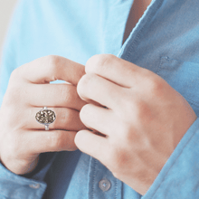 Load image into Gallery viewer, Certified Original Pyrite Ring for Women and Men - Real Pyrite Stone for Wealth, Abundance &amp; Success - Adjustable Fit
