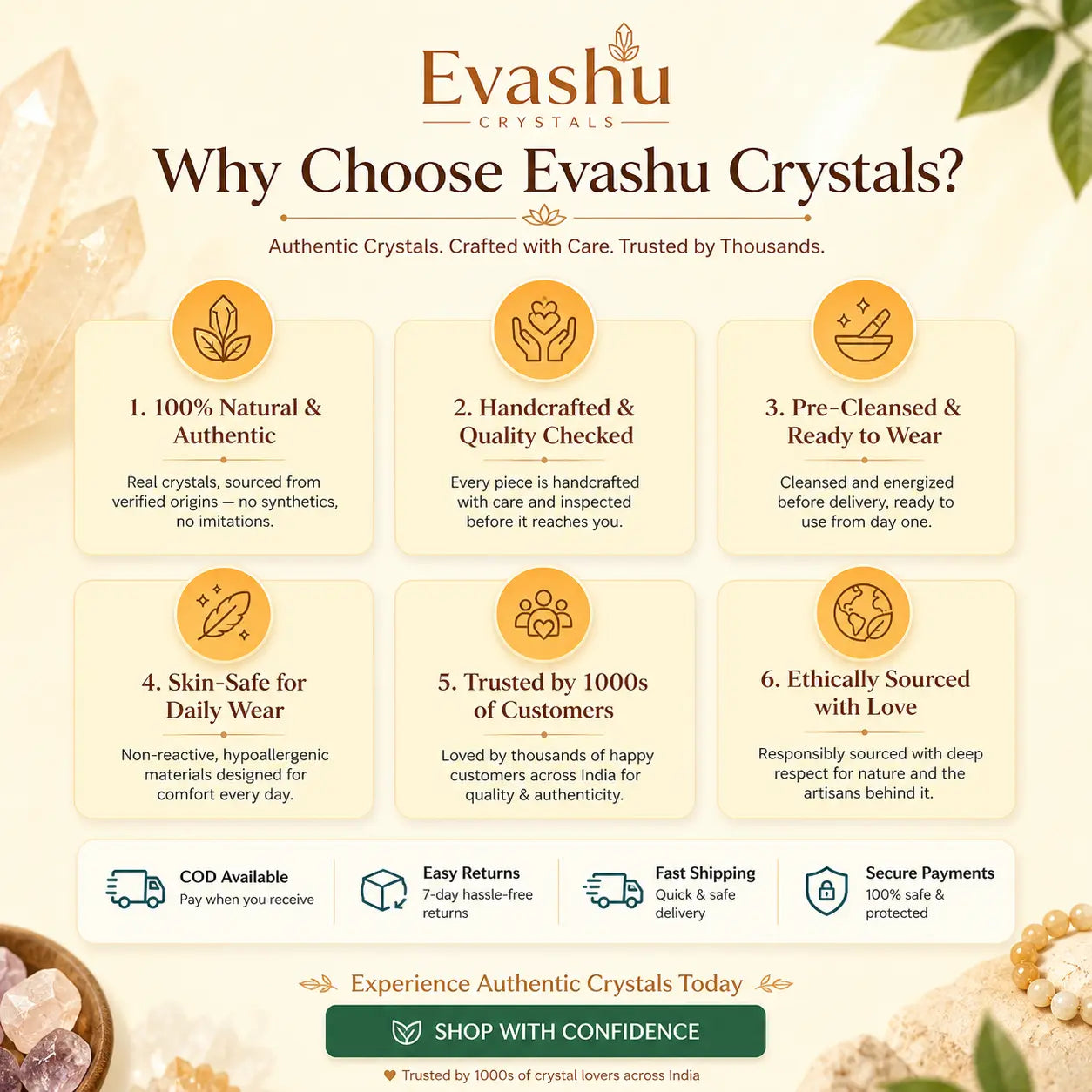 Why Evashu Crystals